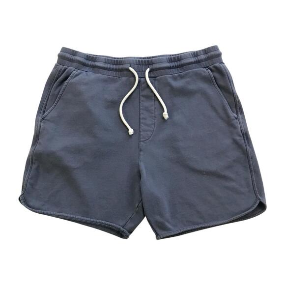 Kith 101 Jordan Shorts Mens Large L Torpedo Blue Terry Sweat SS21 Streetwear